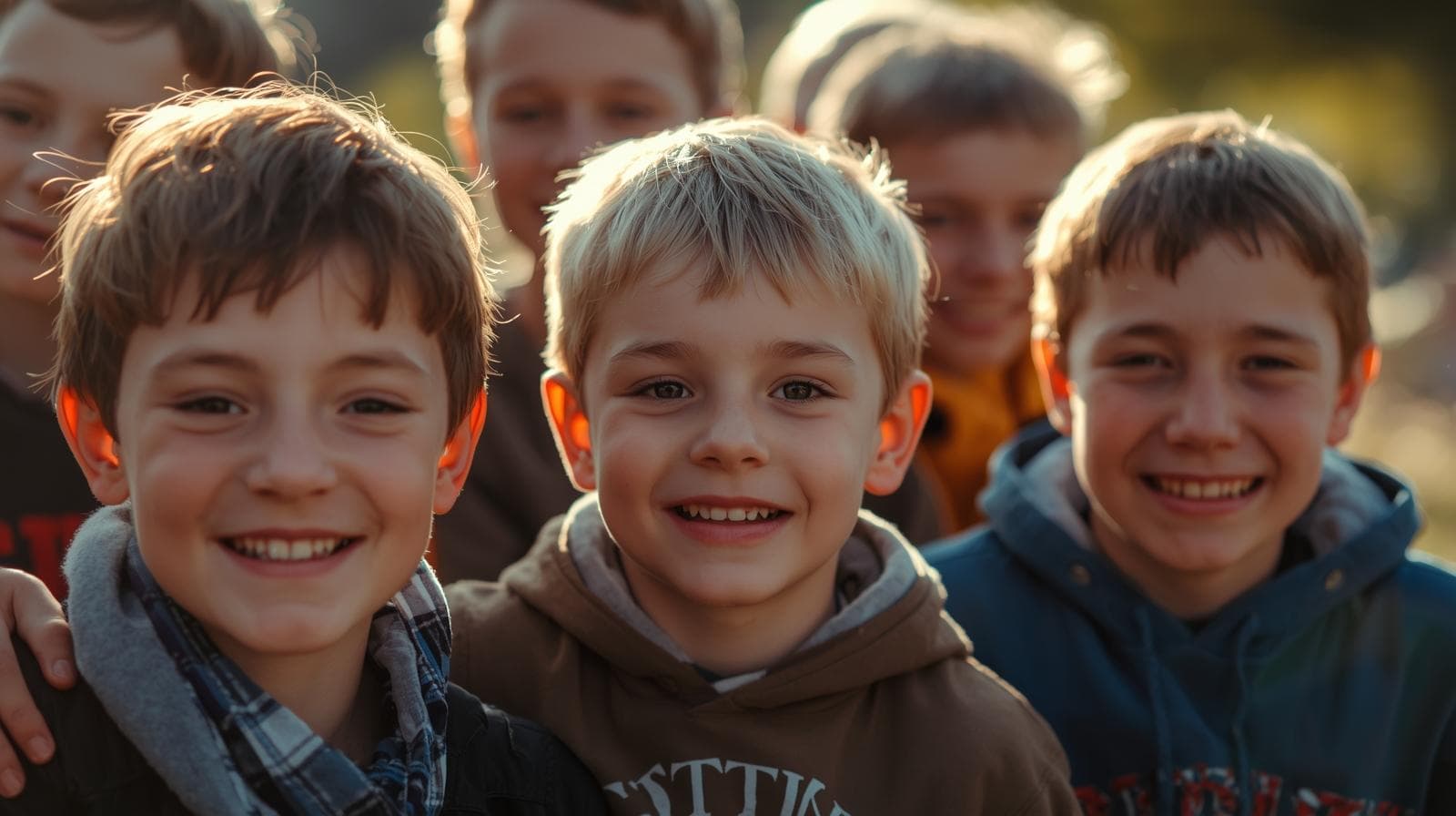 Balkanlardaki mutlu cocuklar gulumsuyor - egitim destegi